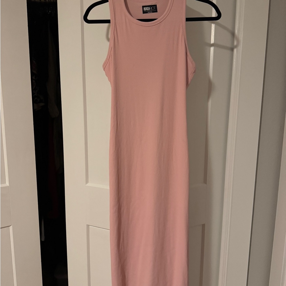 Beach Riot Pink Midi Dress